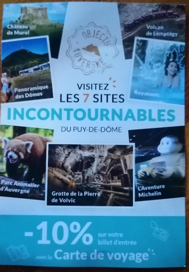 Tulipe, Appartement 5 Personnes, Entre Sancy Et Volcans D'Auvergne 奥尔西瓦勒 外观 照片